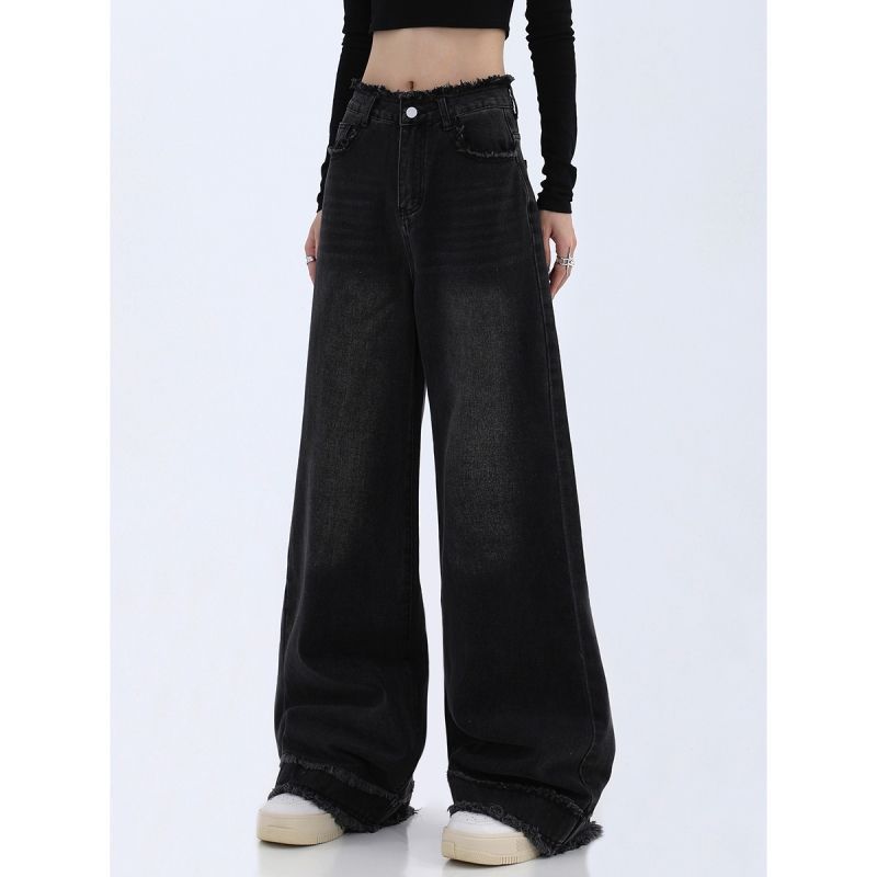 Loose Cool Wide-leg Jeans