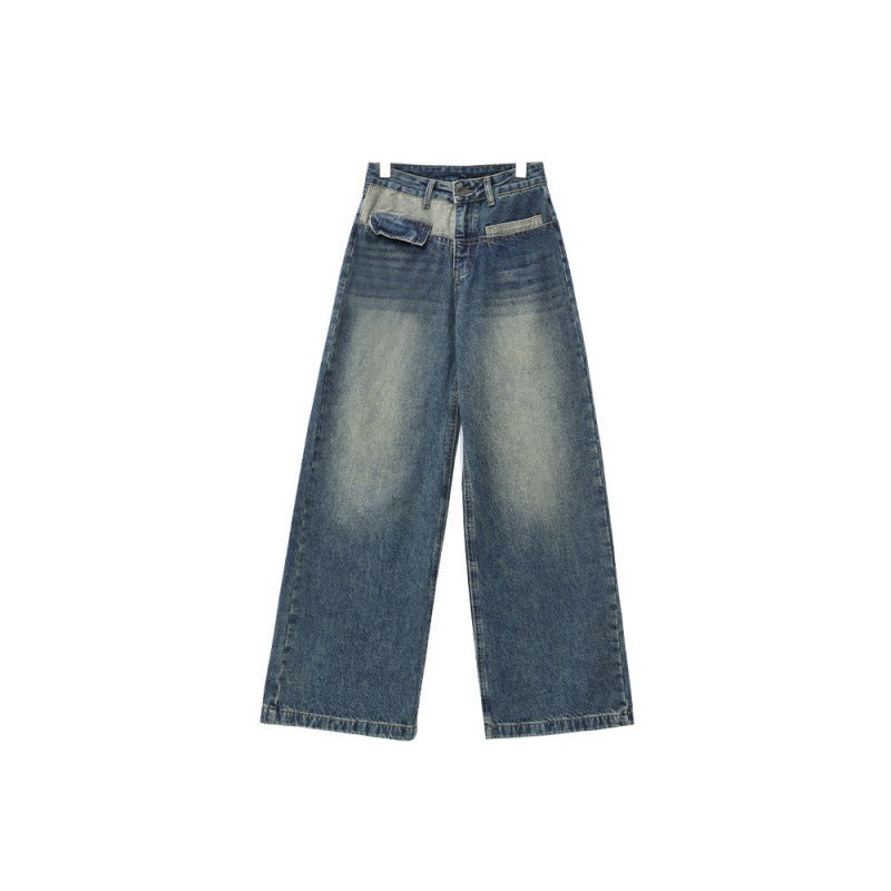 Loose Straight Wide Jeans